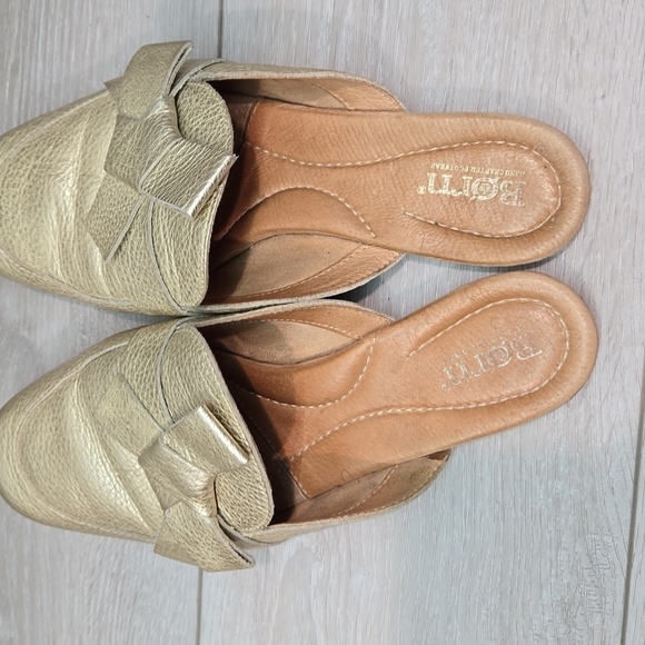 Born Women Leather Loafer Slip on flats shoes sz 9M - Picture 5 of 10